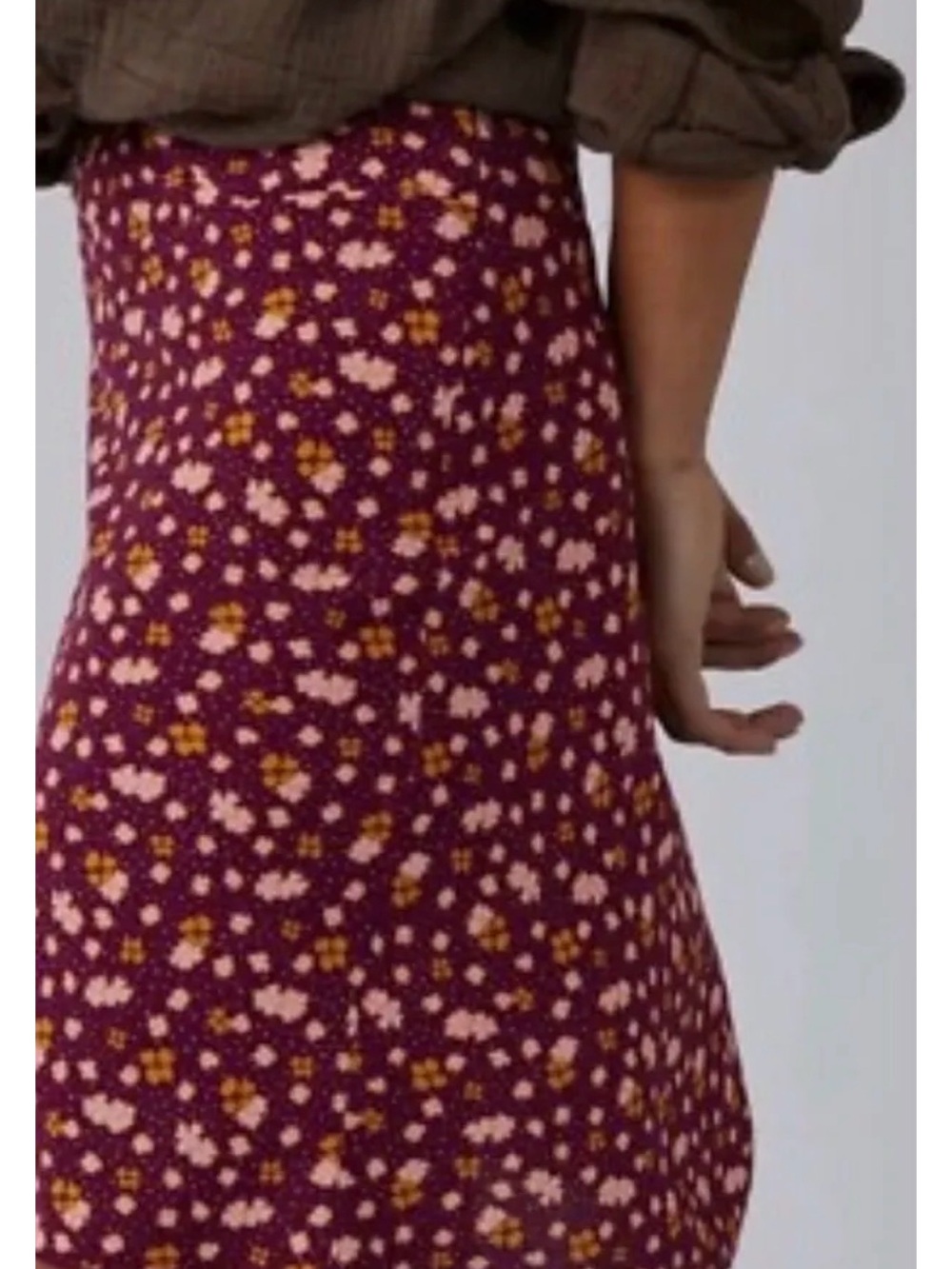 NWT Free People Floral Skirt